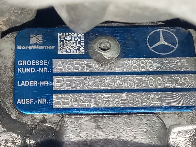 Silnik w komplecie 651924 Mercedes