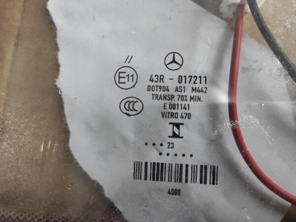 Szyba przednia Mercedes 4636704000 cena, od 2291,60 USD