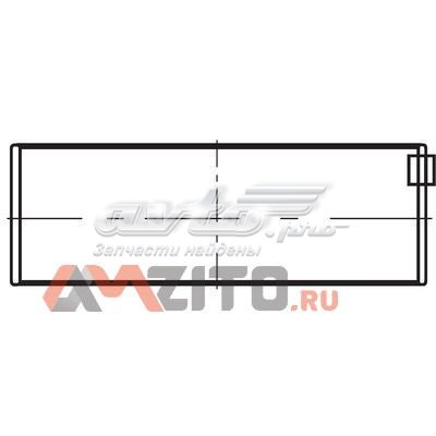 001PL20042000 Mahle Original Panewki korbowodowe wału korbowego, zestaw, standardowe (STD)