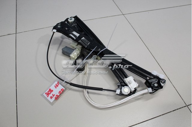Mechanizm podnoszenia szyby drzwi przednich lewych 9816273280 Peugeot/Citroen