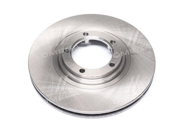 R1018 VALEO Tarcza hamulcowa przednia