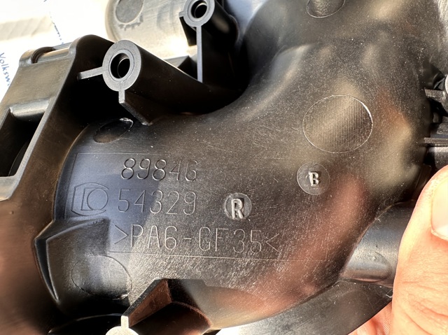 Do koszyka 1607493080 Peugeot/Citroen Kolektor ssący