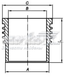 Tuleja tłoka Mahle Original 029WV2000 cena, od 30,52 USD