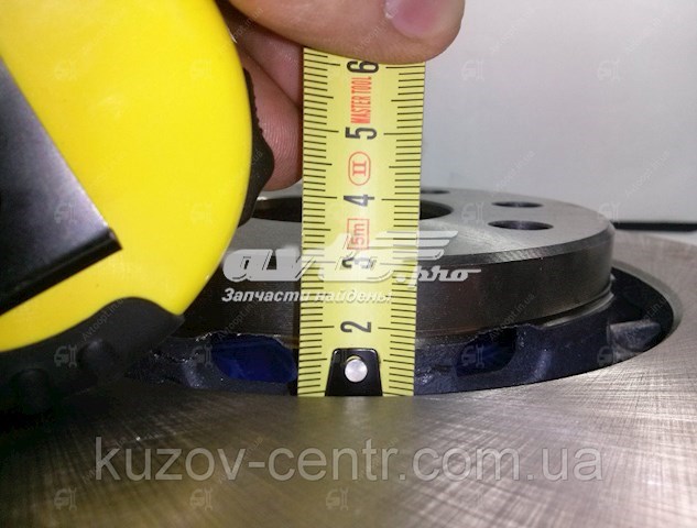 R3016 VALEO Tarcza hamulcowa przednia