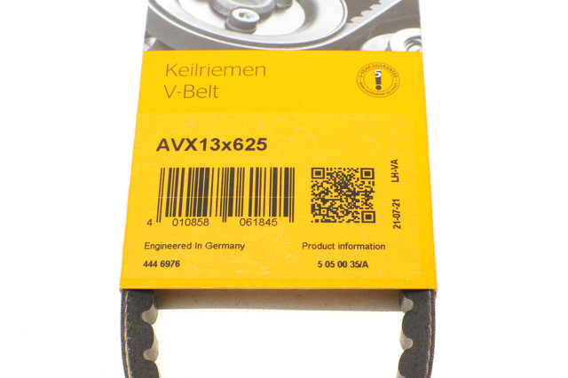 Pas napędowy mechanizmów Continental/Siemens AVX13X625 cena, od 8,41 USD