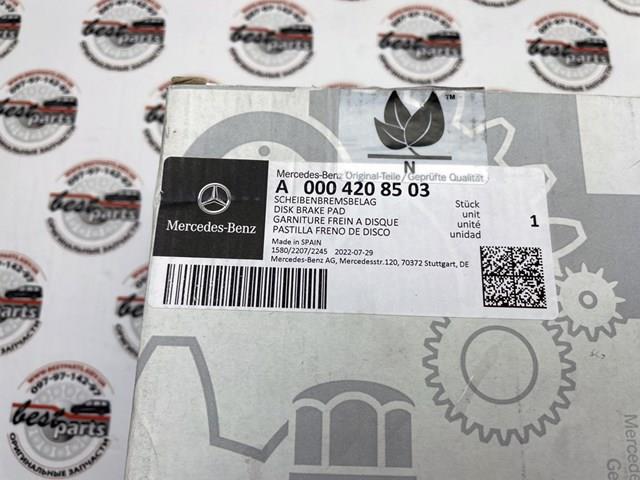 A0004208503 Mercedes Klocki hamulcowe przednie tarczowe