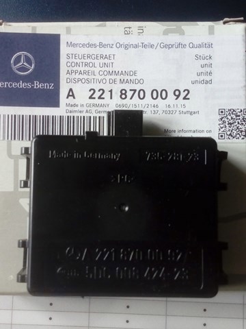 Czujnik deszczu Mercedes 2218700092 cena, od 44,93 USD