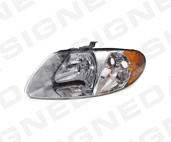 Do koszyka Reflektor lewy Chrysler Voyager II GS 