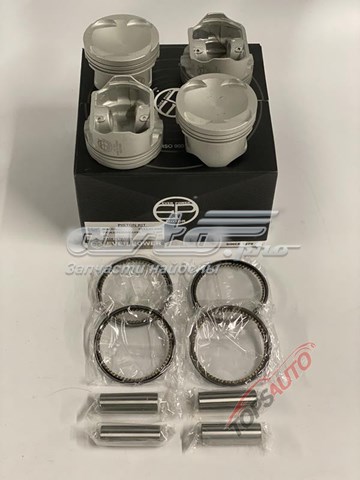 Tłok, komplet na 1 cylinder, 2. naprawa (+0,50) do Mazda 626 V GF