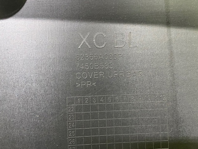 Nakładka panelu przedniego (osłony chłodnicy) górna Mitsubishi 7450B233 cena, od 68,42 USD