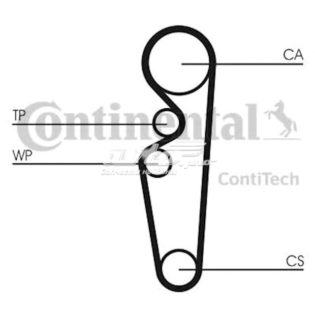 Pasek rozrządu Continental/Siemens CT729 cena, od 18,76 USD