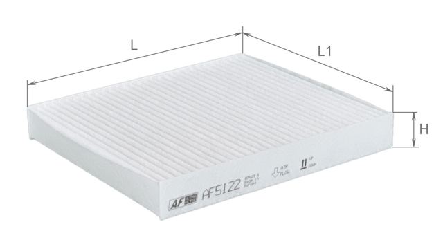 Do koszyka AF5122 Alpha Filter Filtr kabiny