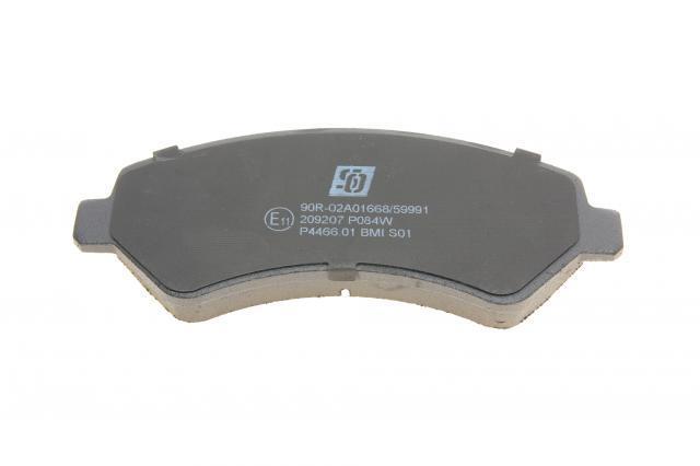 Klocki hamulcowe przednie tarczowe 209207 Solgy