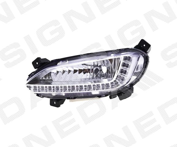 Lampa przeciwmgielna lewa do Hyundai Santa Fe III DM