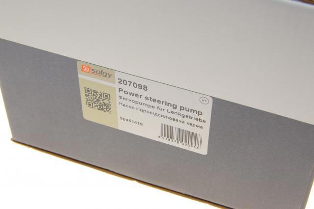 Pompa wspomagania hydraulicznego kierownicy Solgy 207098 cena, od 114,05 USD