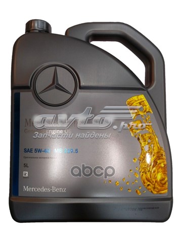Olej do silnika A000989790213BIFR Mercedes