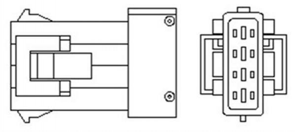 466016355009 Magneti Marelli Sonda lambda czujnik tlenu przed katalizatorem