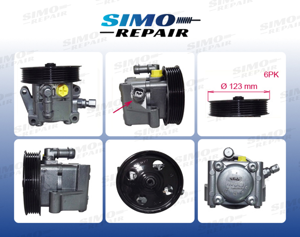 Pompa wspomagania hydraulicznego kierownicy S5032027 Polcar
