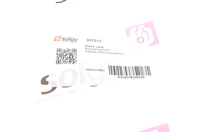 Trójnik układu spryskiwacza szyby Solgy 307012