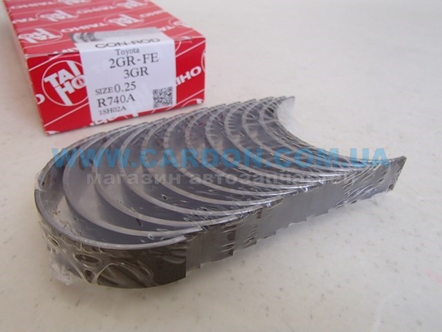 Panewki korbowodowe wału korbowego, zestaw, 1. naprawa (+0,25) Lexus IS 