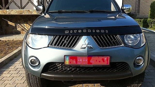 Deflektor na maskę Mitsubishi L 200 IV ulec poprawie (KA, KB) (2005 - 2015) cena, od 44,99 USD