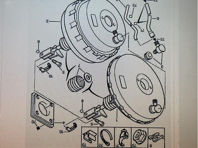 Wzmacniacz próżniowy hamulców Citroen Jumpy I awangarda (BS, BT, BY, BZ) (1995 - 2006) cena, od 199,13 USD