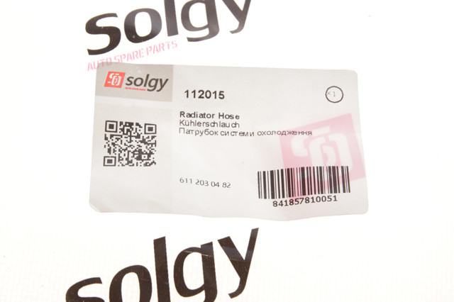 Do koszyka 112015 Solgy Przewód (króciec) pompy wodnej odbiorczy
