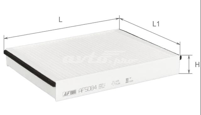 Filtr kabiny Alpha Filter AF5084 cena, od 8,11 USD