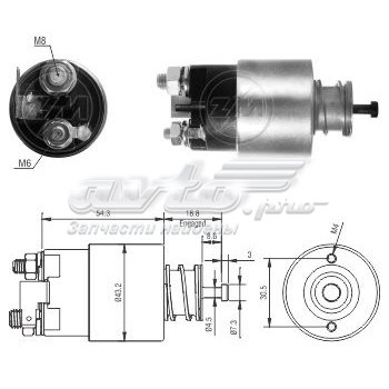 ZM3391 ERA elektromagnes rozrusznika