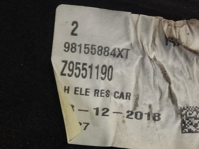 98155884XT Peugeot/Citroen Lusterko wsteczne lewe