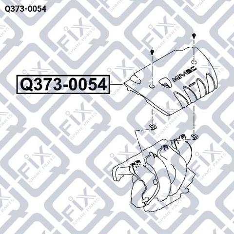 Pokrywa silnika dekoracyjna Q3730054 Q-fix