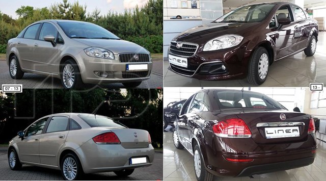  Nadkole błotnika przedniego lewe Fiat Linea 