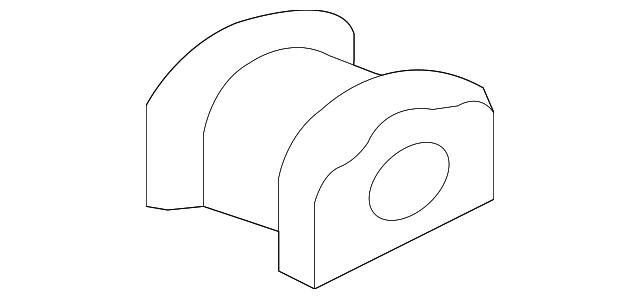 MR554095 Mitsubishi Tuleja stabilizatora przedniego