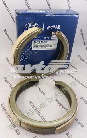 Do koszyka 583053SA30 Hyundai/Kia Klocki hamulca ręcznego