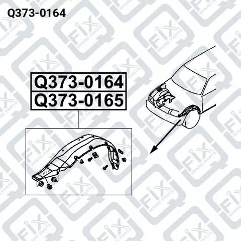 Nadkole błotnika przedniego lewe Mitsubishi Montero SPORT SUV (K8, K9) (2000 - 2004) cena, od 17,90 USD