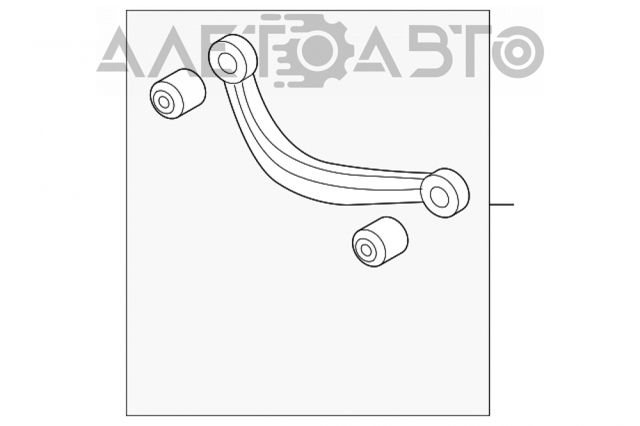 Wahacz zawieszenia tylnego górny lewy/prawy Mazda TK4928C10 cena, od 42,14 USD