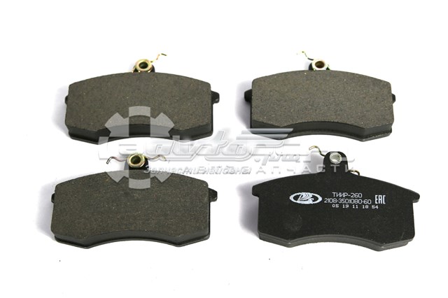 21080350180082 Lada Klocki hamulcowe przednie tarczowe