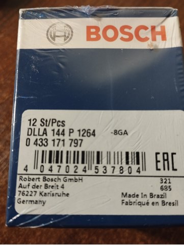 Do koszyka 2437010083 Bosch Rozpylacz wtrysku diesla