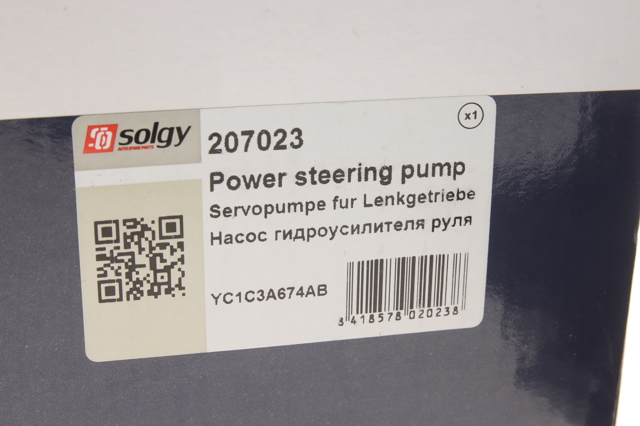 Pompa wspomagania hydraulicznego kierownicy 207023 Solgy