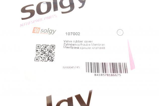 Do koszyka 107002 Solgy Separator oleju układu wentylacji kadłuda (bloku silnika)