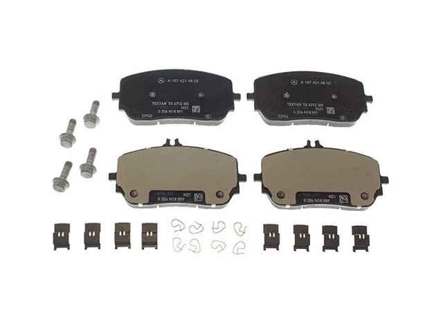 Klocki hamulcowe przednie tarczowe Mercedes A000420340464 cena, od 75,97 USD