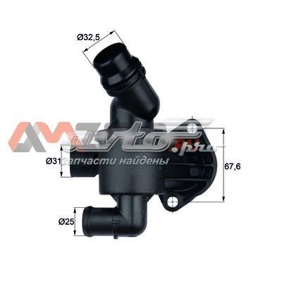 Obudowa termostatu Mahle Original TI3487 cena, od 35,07 USD