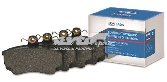 Do koszyka 21080350180082 Lada Klocki hamulcowe przednie tarczowe