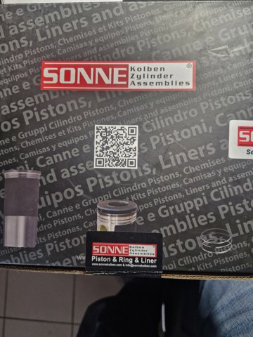 130035001521 NE/NPR Tłok, komplet na 1 cylinder, 2. naprawa (+0,50)
