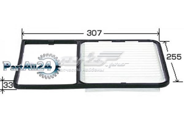 Filtr powietrza A1016 JS Asakashi