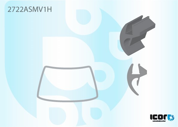  Uszczelka szyby przedniej Peugeot Boxer 2