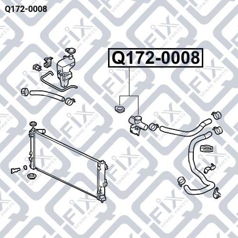 Q1720008 Q-fix Wlew płynu chłodniczego