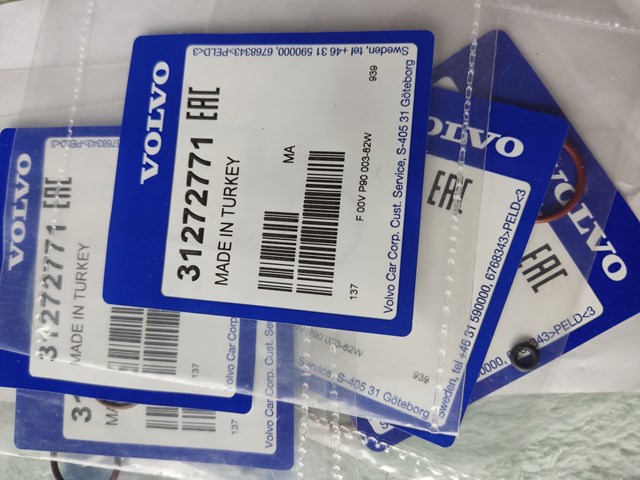 Do koszyka 31272771 Volvo Zestaw naprawczy wtryskiwacza