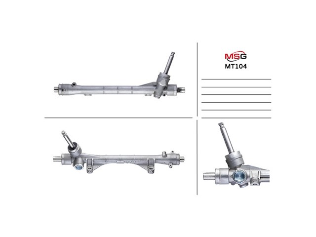 Listwa kierownicza (maglownica) MT104 MSG