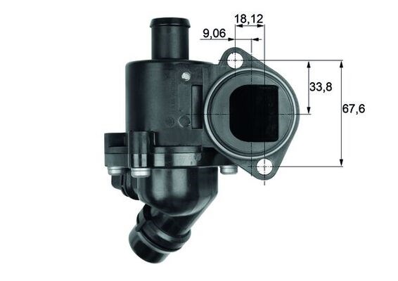 Obudowa termostatu Mahle Original TM3100 cena, od 60,71 USD